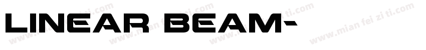 Linear Beam字体转换